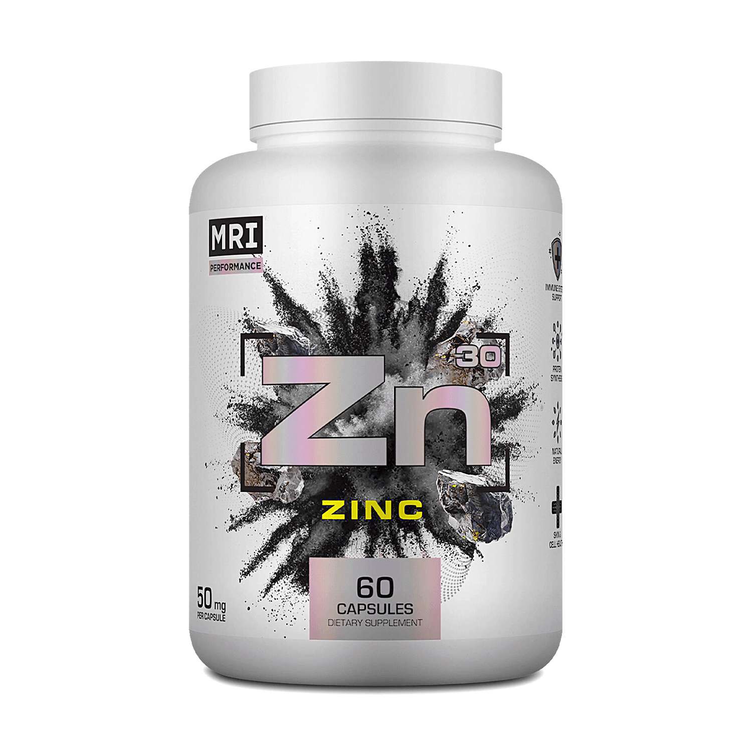 Zinc Dietary Supplement - 60 Capsules (60 Servings)  | GNC